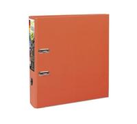 Exacompta Classeur à levier Prem'Touch A4 maxi Dos 80 mm polypropylène intérieur et extérieur Orange
