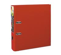 EXACOMPTA - Classeur à levier extra large - Dos 80mm -24,2 x 29,7 - Rembordé polypropylène - Rouge
