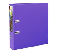 EXACOMPTA Classeur à Levier PP Premium A4 Dos de 80 mm Violine