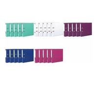 Exacompta Pack de 5 classeurs à levier Premium A4 80 mm fuchsia