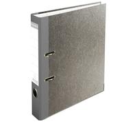 EXACOMPTA Classeur à Levier ""Prem'Touch"" A5 Papier Marbre Gris dos 50mm