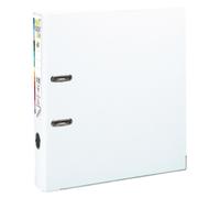 Exacompta - Réf. 53148E - 1 Classeur à levier A4 MAXI Prem'Touch - Dos 50 mm - Mécanique 55 mm - Dimensions extérieures : 32 x 30 x 5 cm - Format à classer A4 maxi - Coloris : Blanc