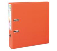 Exacompta Classeur à levier Prem'Touch A4 maxi Dos 80 mm polypropylène intérieur et extérieur Orange