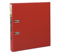 EXACOMPTA Classeur à Levier Prem'Touch Polypro Int/Ext Dos 50 mm Renforcé ROUGE