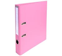 Exacompta Classeur à levier PVC A4 – dos 50 mm – Rose