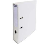 EXACOMPTA Classeur à levier PVC Premium dos de 70mm blanc