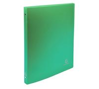 Exacompta - réf. 51193SE - Lot de 5 classeurs souples OPAK - 4 anneaux ronds diamètre 15 mm - Dos 20 mm - Dimensions extérieures : 32 x 25 cm - Format à classer A4 - Coloris : vert clair