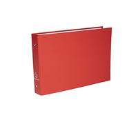Exacompta Classeur pour fiches Bristol G – 16,5 x 24 cm – 2 anneaux