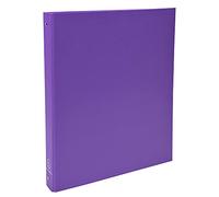 Exacompta Classeur rembordé polypropylène A4 4 anneaux 30 mm Violet