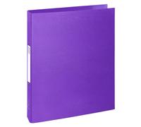 EXACOMPTA Classeur rigide 2 anneaux 30mm Teksto - A4 - Violet