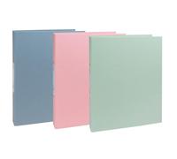 EXACOMPTA Classeur rigide recyclé 2 anneaux 30mm Autentik - Couleurs assorties