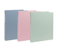 Exacompta Classeur rigide recyclé 4 anneaux 30 mm AutentiK - Couleurs assorties