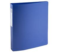Exacompta Classeur Semi Rigide Bee Blue A4 4 Anneaux Bleu Marine