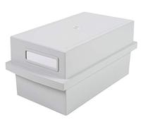 Exacompta Classic Bac à fiches 24 x 13,30 x 11,20 cm Gris Lumière