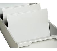 Exacompta Classic Intercalaires 21 x 0,40 x 15,30 cm Gris Lumière
