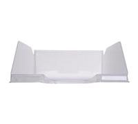 EXACOMPTA Corbeille à courrier Combo Maxi Office - Cristal