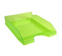 Exacompta Corbeille à courrier Ecotray Linicolor – Vert pomme