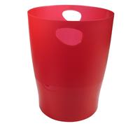 EXACOMPTA Corbeille à papier Ecobin - Rouge carmin
