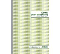 EXACOMPTA DEVIS AUTO ENTREPRENEUR 29,7/21 50D A.