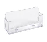 EXACOMPTA Distributeur de cartes de visite 1 case - Cristal