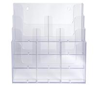 EXACOMPTA Distributeur de prospectus multi-formats - Cristal