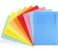 EXACOMPTA Dossier de présentation SUPER DIN A4 160 g/qm couleurs assorties 100 dossiers de présentation