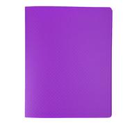 Exacompta - Réf. 88210E - 1 Protège-documents OPAK - 20 pochettes cristal lisse - 40 vues - pour format 17 x 22 cm - dimensions 18 x 23 cm - couverture en polypro semi-rigide - 8 couleurs aléatoires