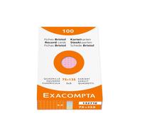 Exacompta Etui 100 F.Bristol Ass. 75/125 5x5