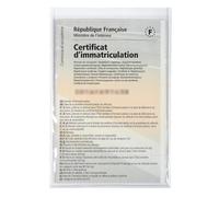 Exacompta Lot De 10 Etuis Pvc 15/100eme 2 Faces Pour Format 88 X 132 Mm