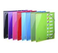 exacompta exacompta trieur iderama, a4, pp, 8 compartiments, assorti noir Noir G