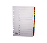 Exacompta Guildhall Lot de 12 intercalaires Multicolore