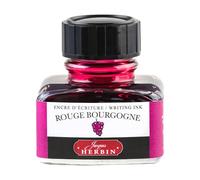 Herbin Encre en flacon 13028T – 30 ml – Pour stylos plume et roller – Rouge bourgogne