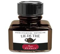 Jacques Herbin 13044T - Un flacon d'encre 30 ml pour stylo-plumes et stylos roller, Lie de thé