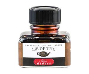 EXACOMPTA Herbin 13044T - Un flacon d'encre 30 ml pour stylo-plumes et stylos roller, Lie de thé