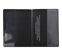 Exacompta Hidentity - Couverture De Protection De Document Pour Passeport - Pvc - Noir