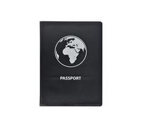 Exacompta Hidentity - Couverture de protection de document pour passeport - PVC - noir