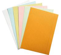 Exacompta index card 10316E DIN A4 blank blue 100 pcs/pack.