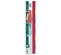 Exacompta Intercalaires Réf.99H – 12 onglets A4, carte lustrée rigide 400 g/m² FSC® assorties