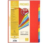 Exacompta Intercalaires En Carton, A4, 12 Touches, Promo 1+1