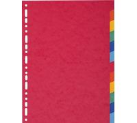 Exacompta Intercalaires Nature Future Carte Lustrée 225g A4 12 Positions 1412e