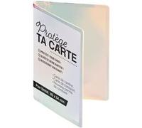Exacompta Iris - Support de carte - PVC - transparent, holographique (pack de 5) G