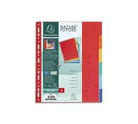 Intercalaires A4+ carton 6 ou 12 touches 6 touches A4+ Extra fort