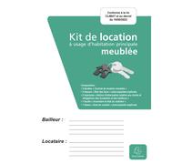 Exacompta - Réf. 62E - 1 kit de location meublée - Ce dossier complet regroupe tous les documents obligatoires pour louer un logement meublé en toute sérénité - fabrication 100% française