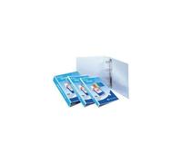 Exacompta KreaCover - Classeur à anneaux personnalisable - 86 mm - A4 Maxi - blanc