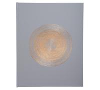 EXACOMPTA Livre d'or 100 pages tranche or Ellipse - Gris
