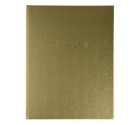 EXACOMPTA Livre d'Or Balacron, 270 x 220 mm, or G