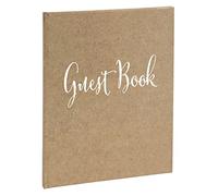 Exacompta Livre d'or Kraft Anglais 140 Pages 21x19 cm Brun