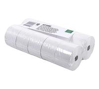 EXACOMPTA Lot de 10 Bobines pour caisse enregistreuse papier blanc 55g 44x70x12mm, 1 pli thermique