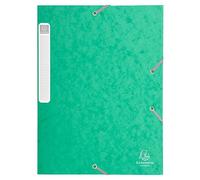 Cartorel - boite de classement Cartobox, vert dos de 30 mm, pour classer des documents A4, Format: (H)320 x (L)240 mm, véritable carte lustrée 5/10ème avec étique
