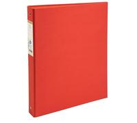 Exacompta Lot de 10 Classeurs 4 anneaux Forever Dos 30mm en carton recyclé Rouge/Orange